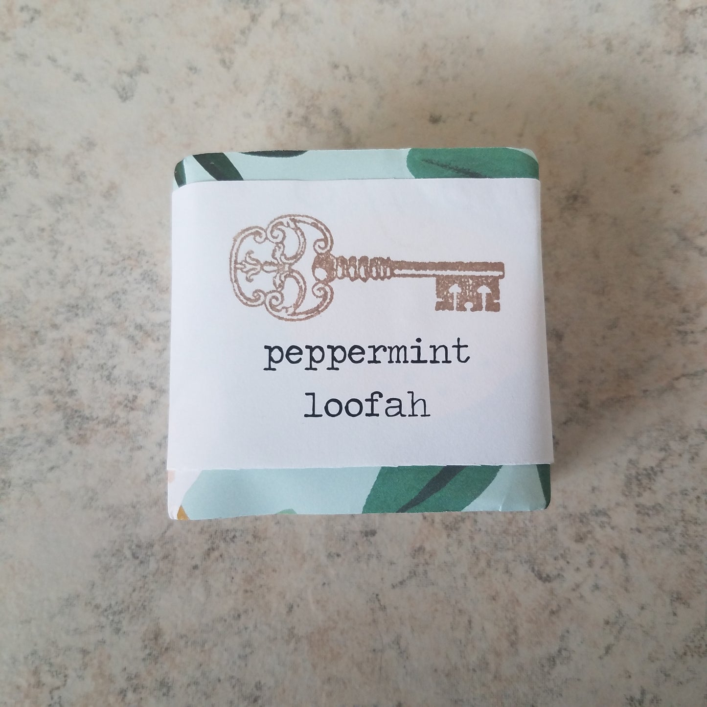 Peppermint Loofah Soap by Dr Dandelion