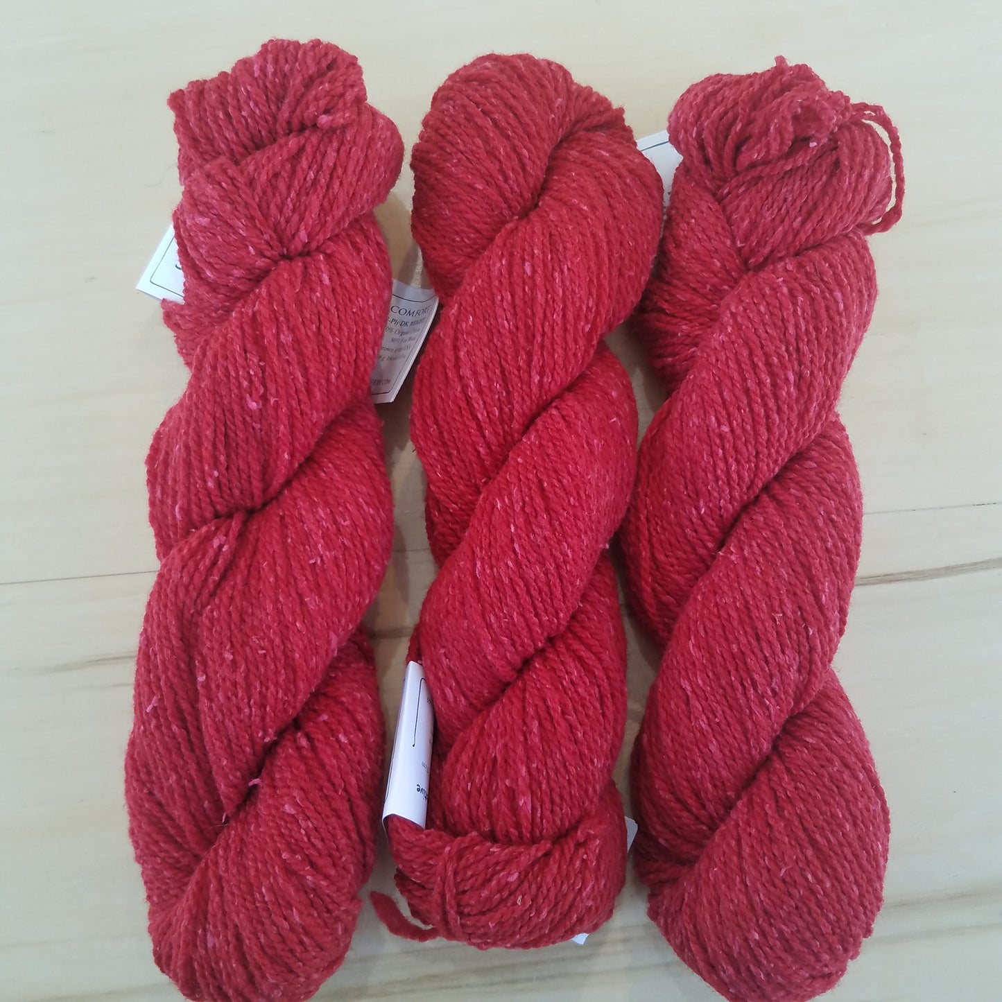 Cotton Comfort by Green Mountain Spinnery: Red - Maine Yarn & Fiber Supply