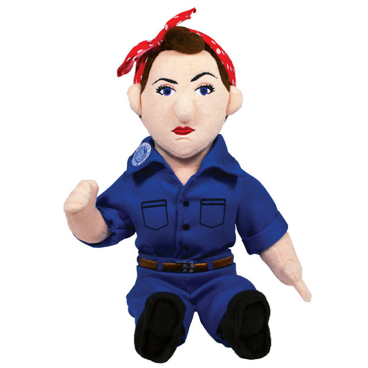 Rosie The Riveter - Little Thinker Soft Doll from The Unemployed Philosophers Guild