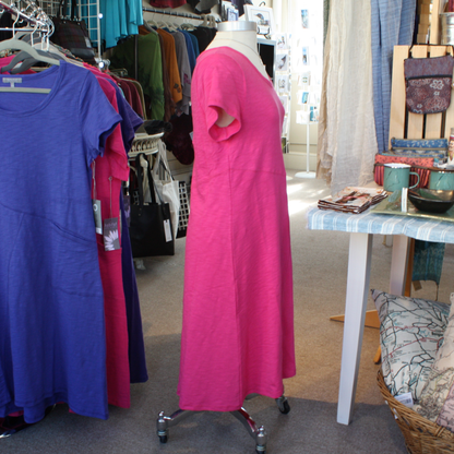 50% off Everlie Pocket Dress in Rugosa Rose by Habitat Clothing