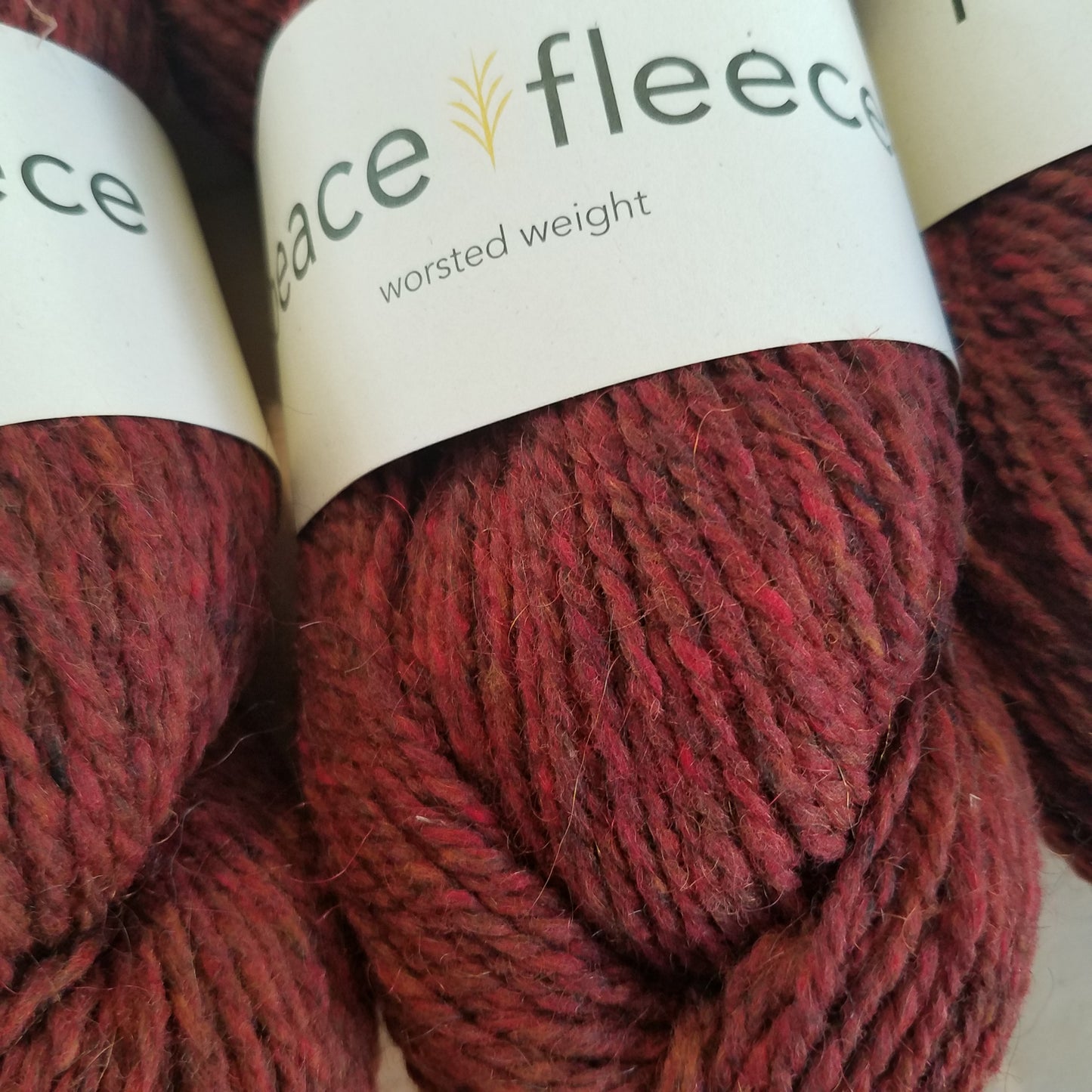 Peace Fleece Worsted: Sheplova Mushroom - Maine Yarn & Fiber Supply