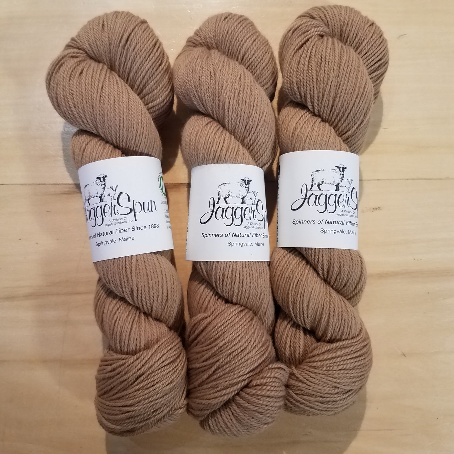 The Green Line From JaggerSpun: Wheat - Maine Yarn & Fiber Supply