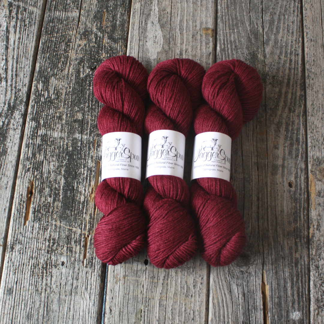 Save 25% Zephyr Worsted from JaggerSpun: Ruby