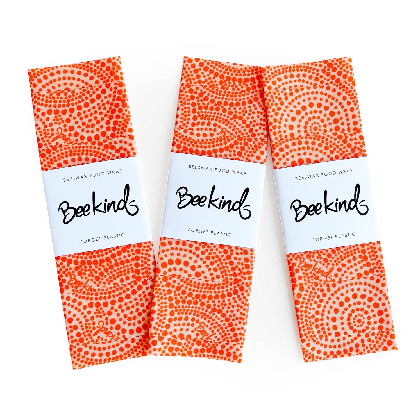 Marigold Beeswax Wraps - Set of 3 by Bee Kind