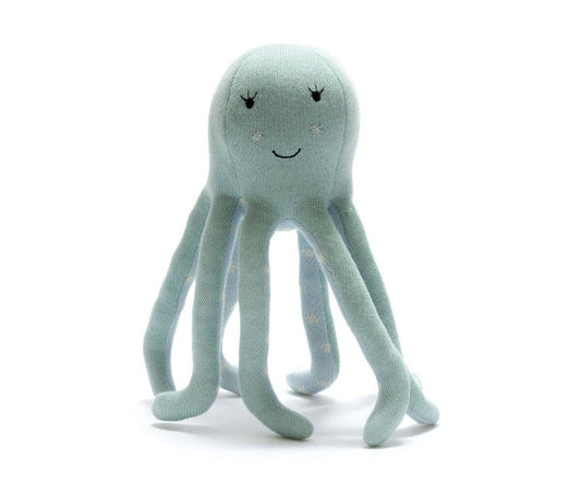 Organic Cotton Octopus Plush Toy from Best Years