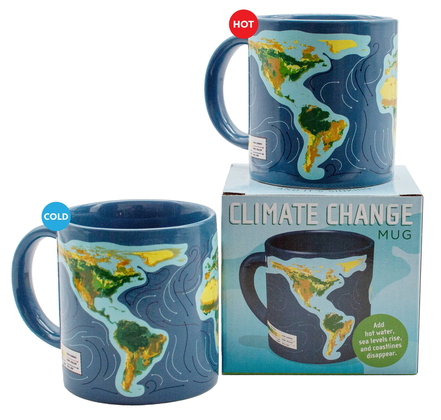 Climate Change Heat-Changing Coffee Mug from Unemployed Philosophers Guild