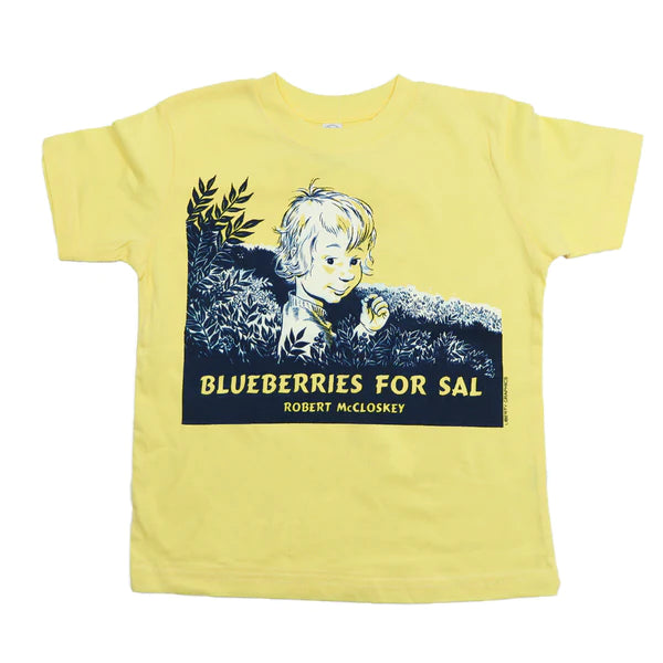 Blueberries for Sal Toddler T-Shirt in Butter by Liberty Graphics