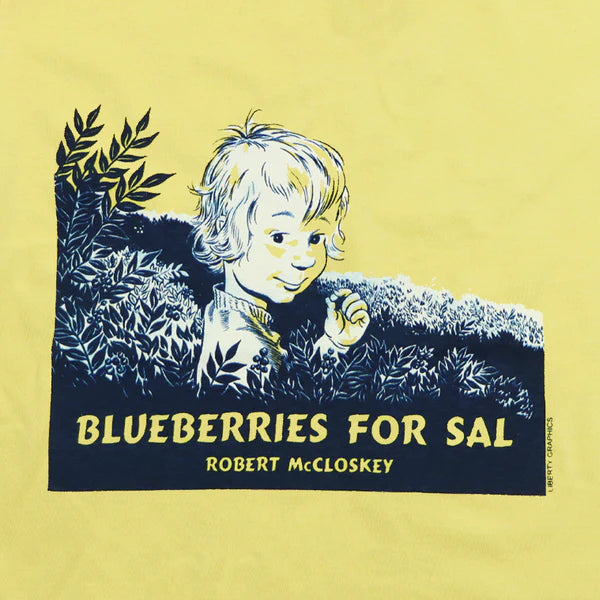 Blueberries for Sal Toddler T-Shirt in Butter by Liberty Graphics
