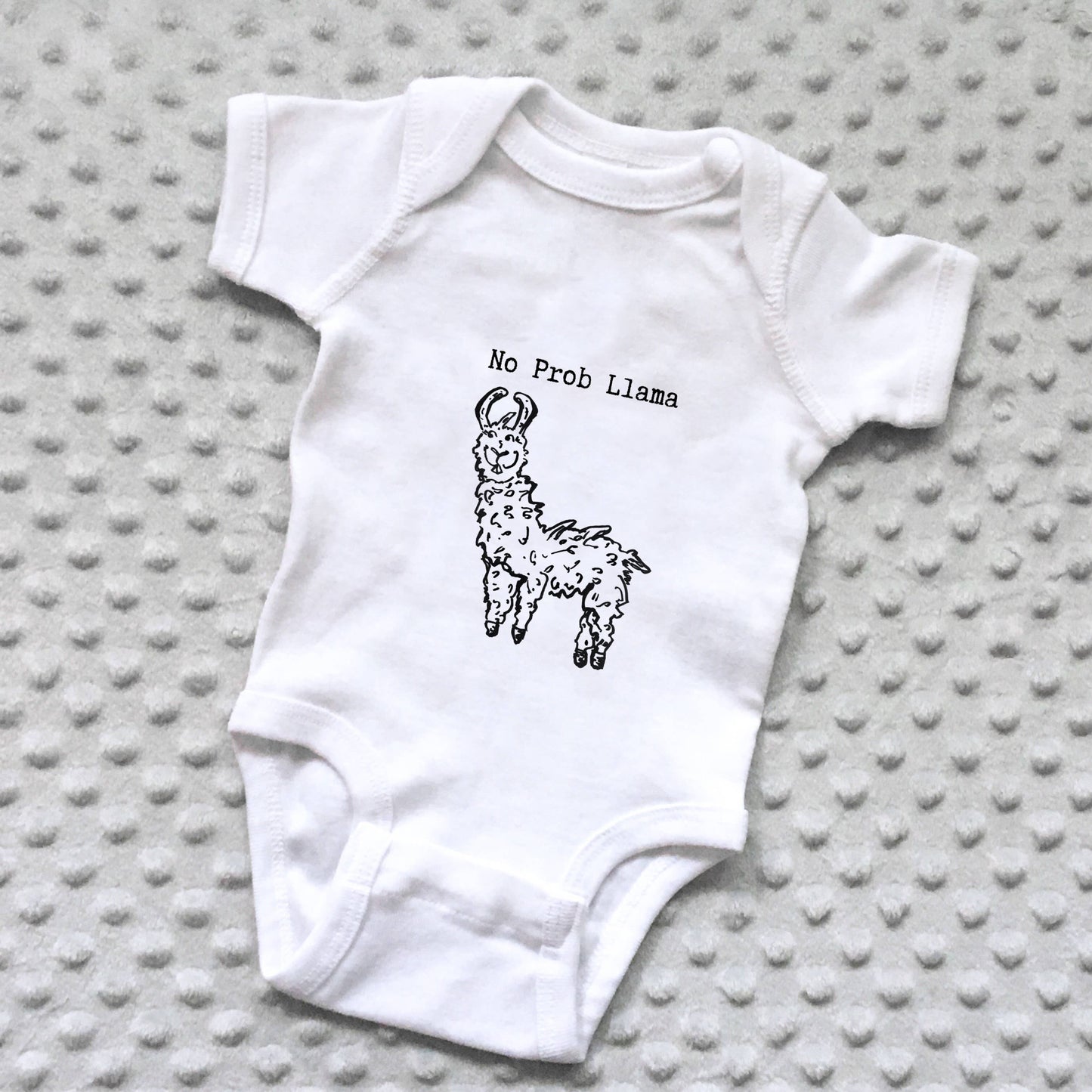 No Prob Llama - Baby Onesie by Things UnCommon