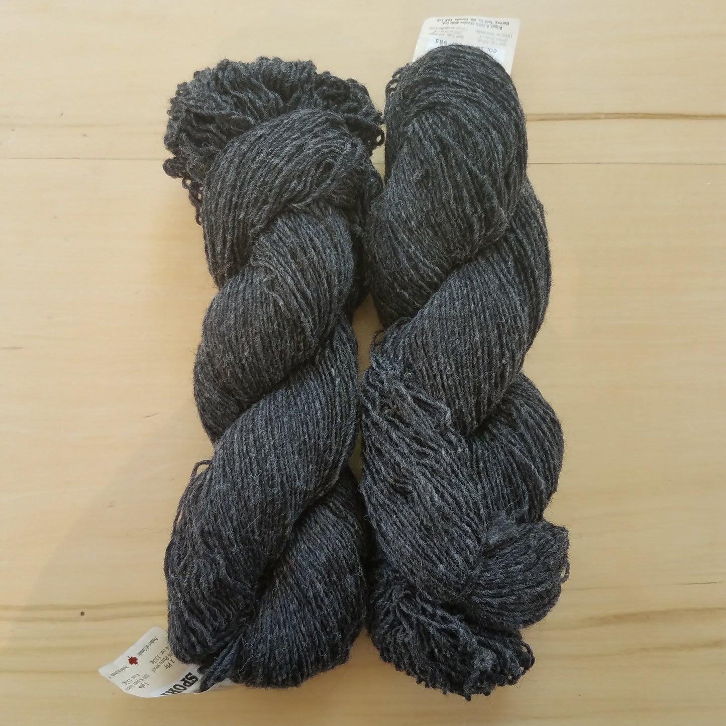 Briggs & Little Sport: Dark Grey - Maine Yarn & Fiber Supply