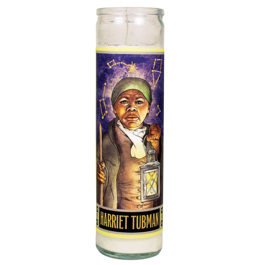 Harriet Tubman Secular Saint Candle from The Unemployed Philosophers Guild