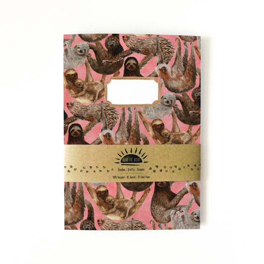 Sleuth of Sloths Lined Journal by Also the Bison