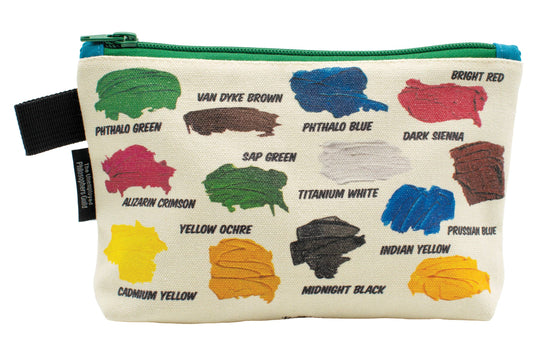 Bob Ross Zipper Bag by Unemployed Philosophers Guild