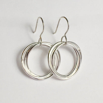 Medium Love Knot Earrings by Cullen Jewelry Design