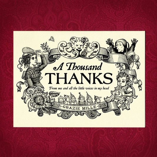 Thousand Thanks - Greeting Card by Adventure Awaits