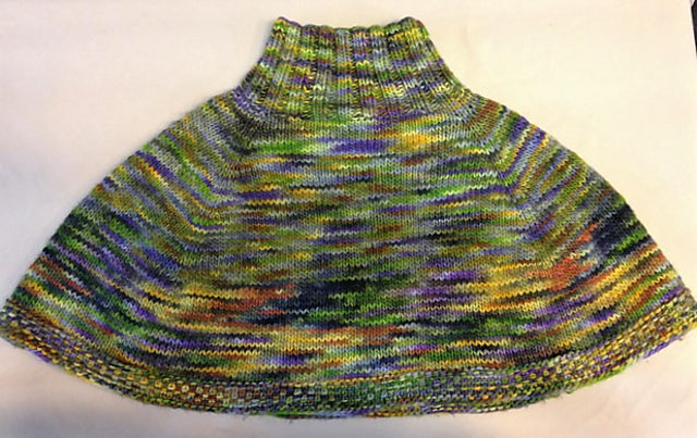Top Down Capelet - Knitting Pattern by Jodi Clayton - DIGITAL DOWNLOAD