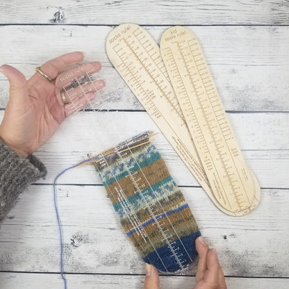 Adult Sock Ruler by Katrinkles