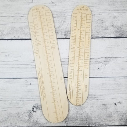 Adult Sock Ruler by Katrinkles