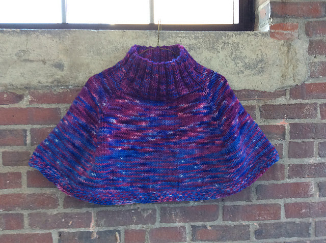 Top Down Capelet - Knitting Pattern by Jodi Clayton - DIGITAL DOWNLOAD