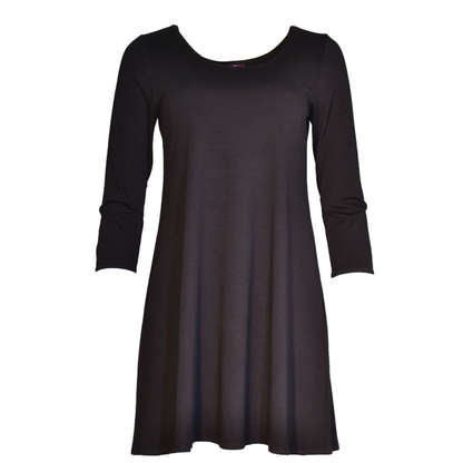 Tiger's Eye - 3/4 sleeve Lucy dress by Salaam Clothing