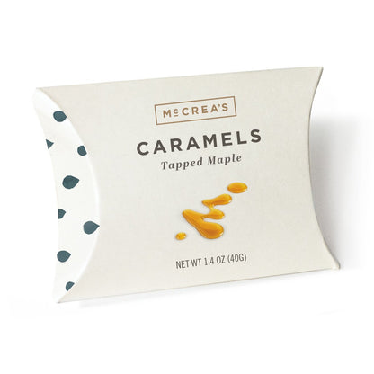 Tapped Maple Pillow Pack By McCrea's Fine Caramels