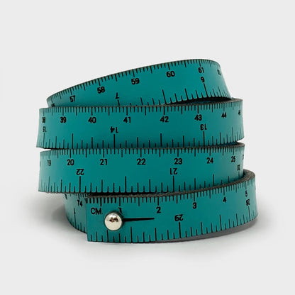 Leather Wrist Rulers by Crossover Industries - Maine Yarn & Fiber Supply